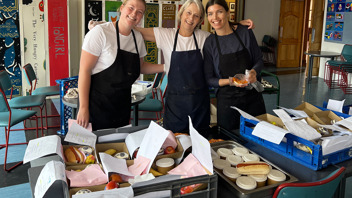 Fine Cuisine, supporting Marsden Primary special fundraising lunch for SPCA, 2022