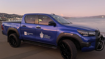 Toyota Ute generously sponsored by  Rutherford & Bond
