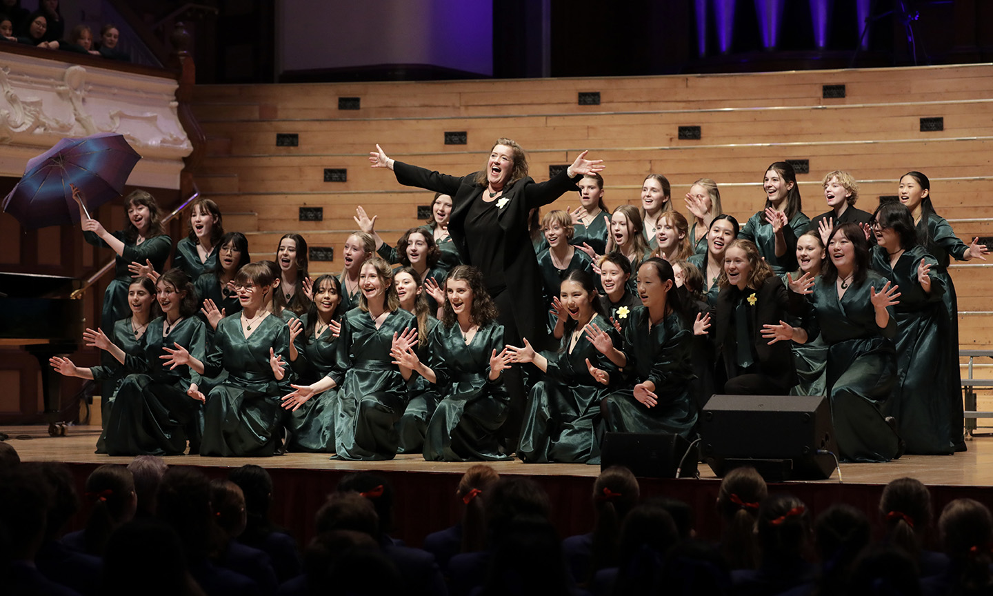 Marsden School choir Altissime at Big Sing Finale 2023