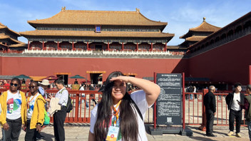 Telesia at the Forbidden City